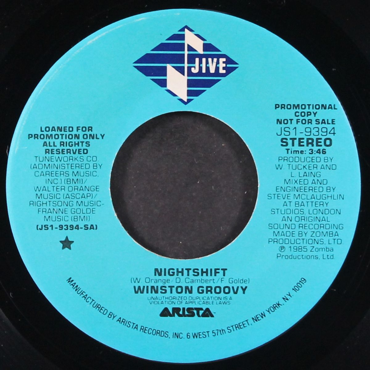 nightshift / same by WINSTON GROOVY