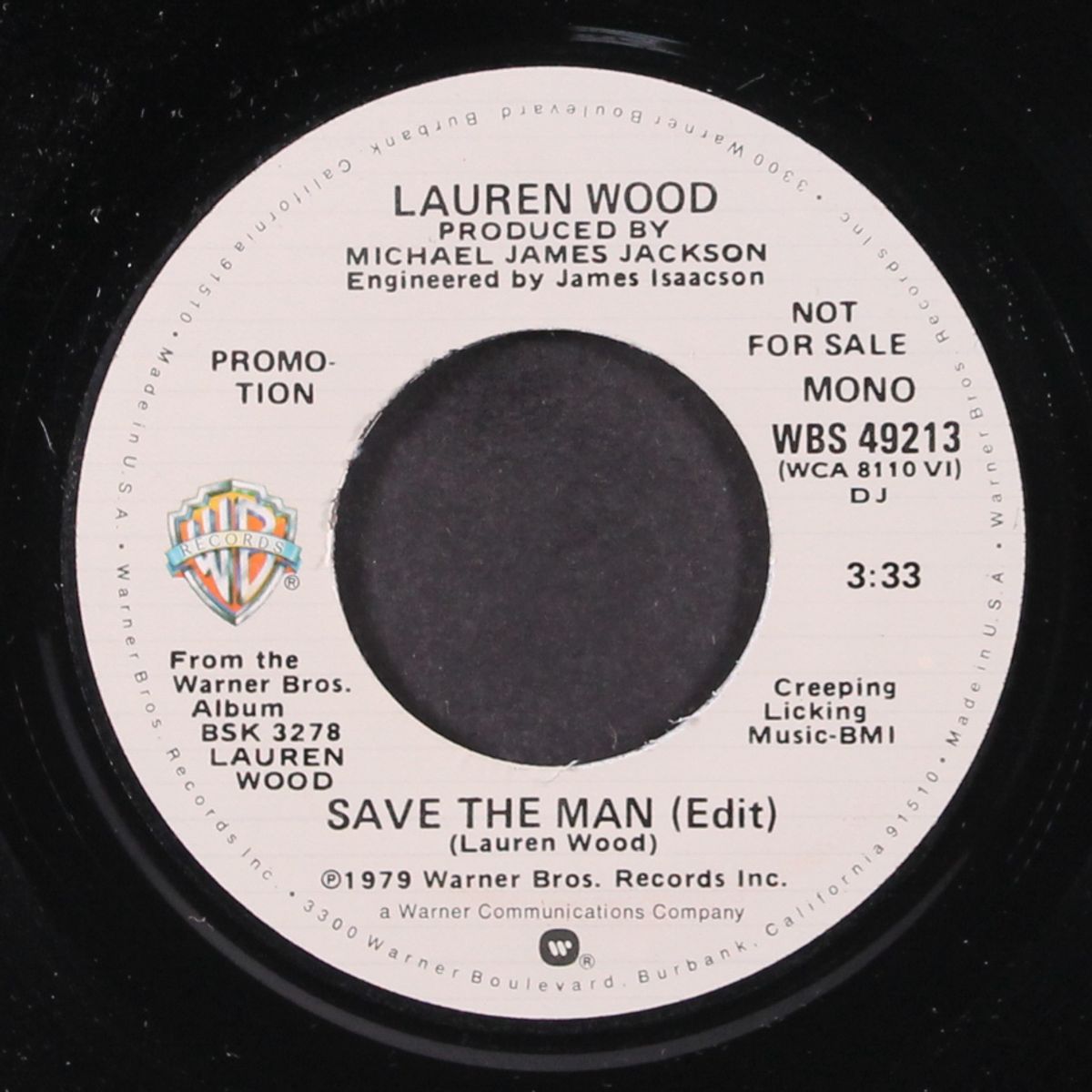 save the man / mono by LAUREN WOOD