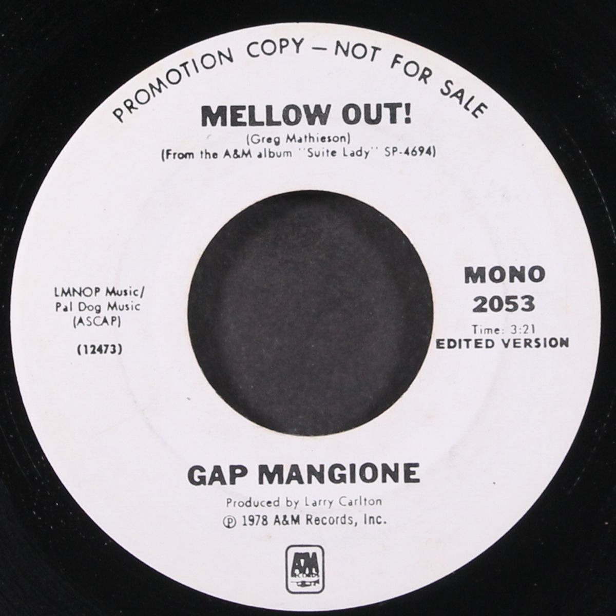 mellow out! / mono by GAP MANGIONE