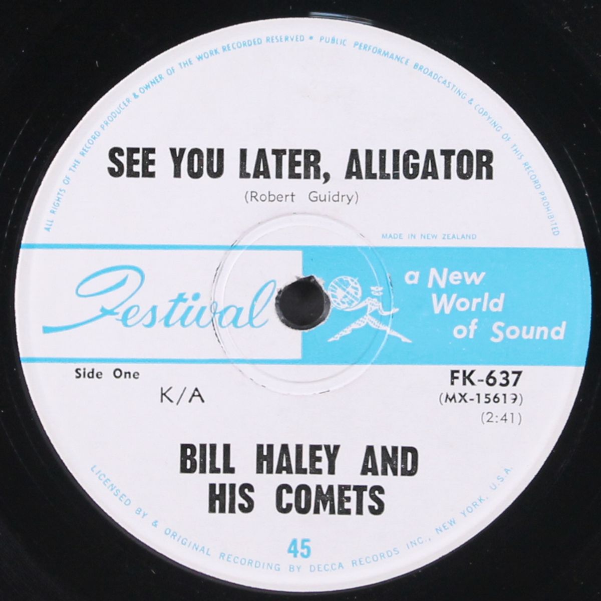see you later, alligator by BILL HALEY & COMETS