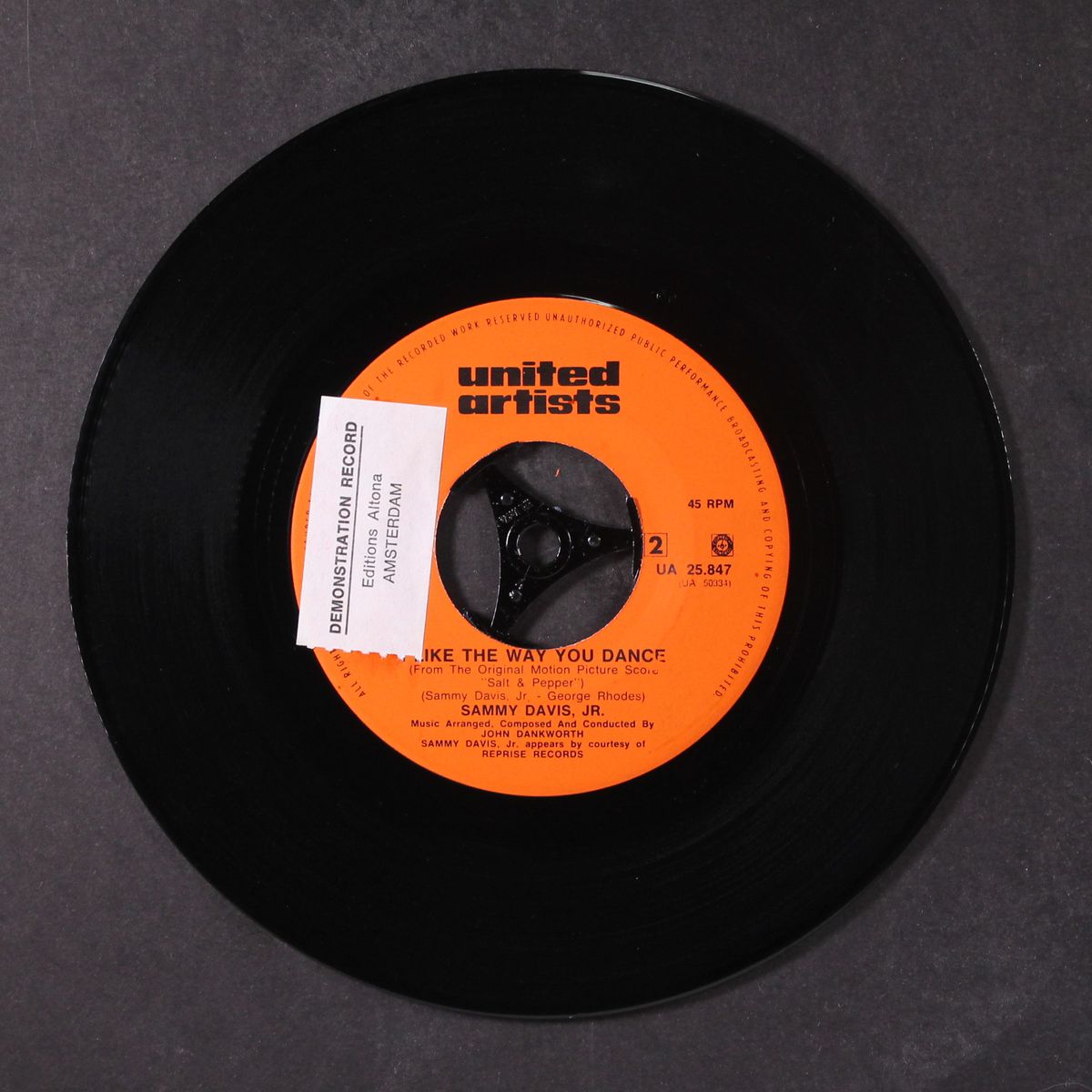 salt and pepper / i like the way you dance by SAMMY DAVIS, JR.