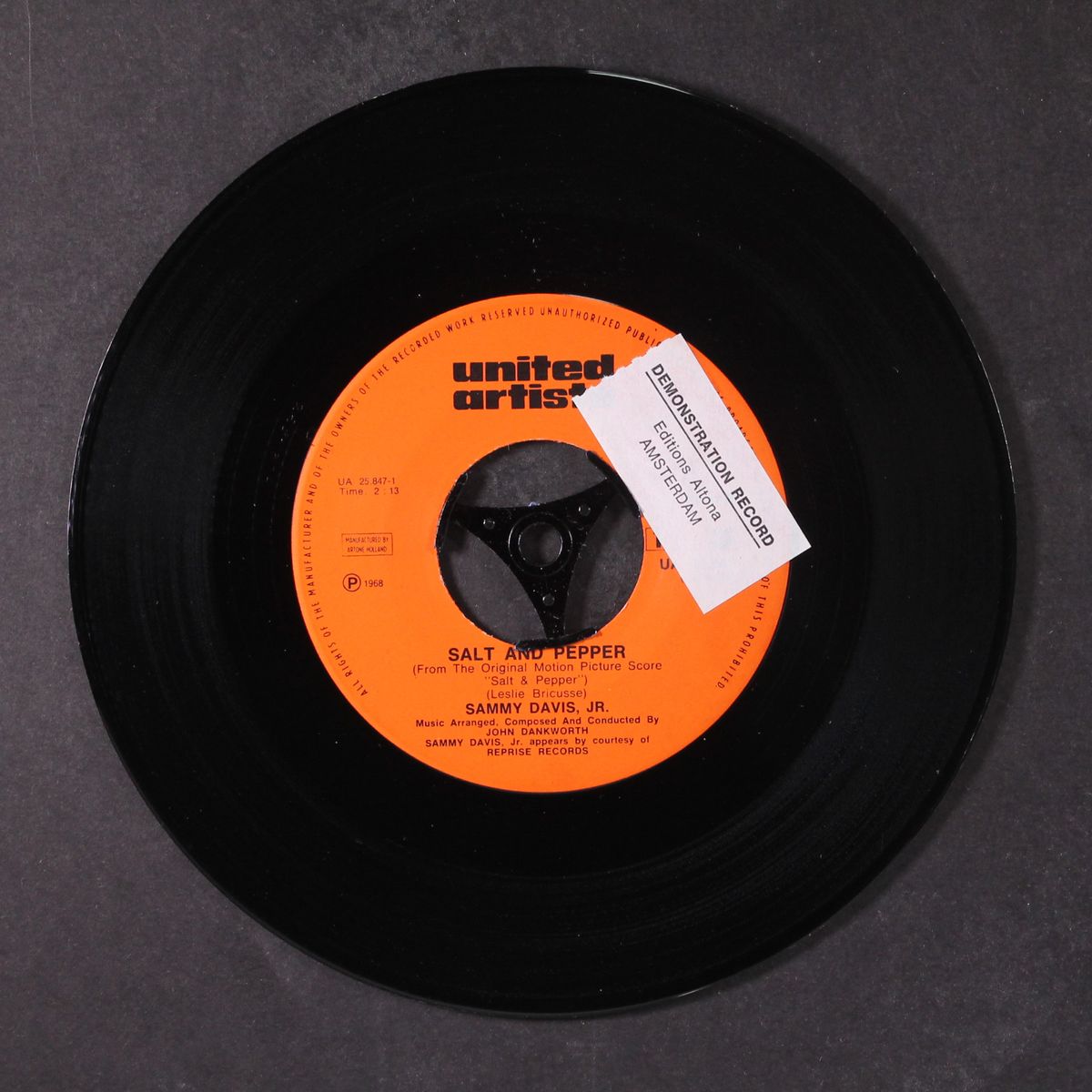 salt and pepper / i like the way you dance by SAMMY DAVIS, JR.