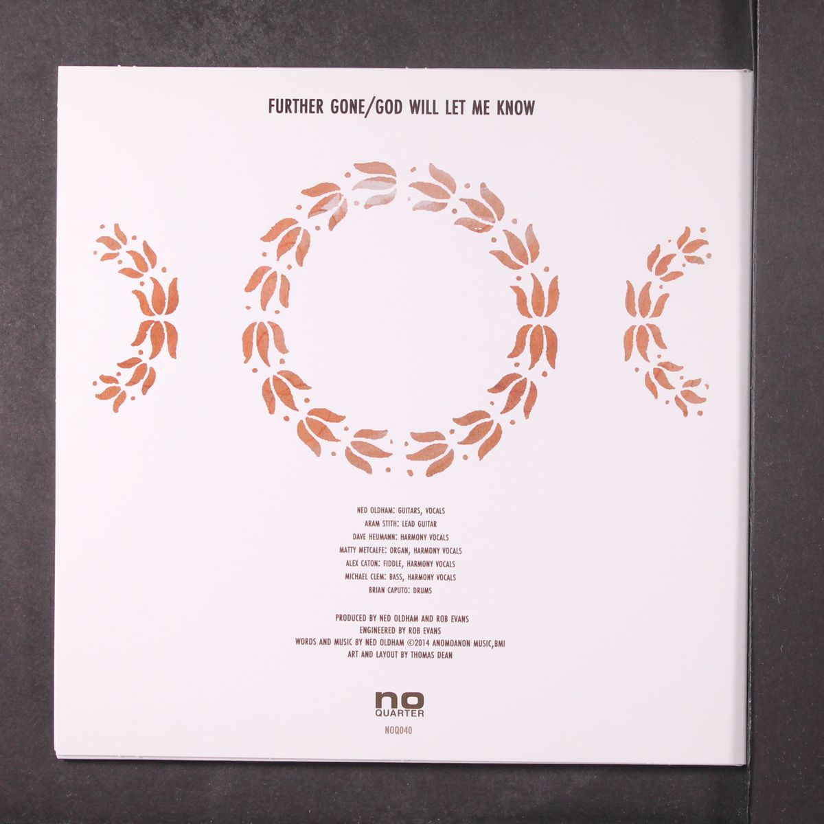 further gone / god will let me know by NED OLDHAM