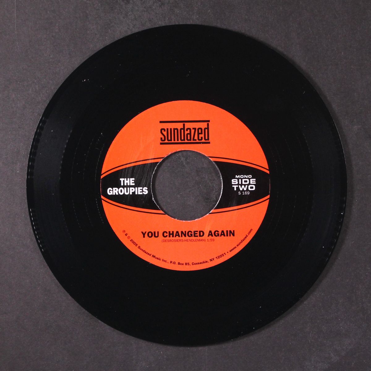 down in the bottom / you changed again by GROUPIES
