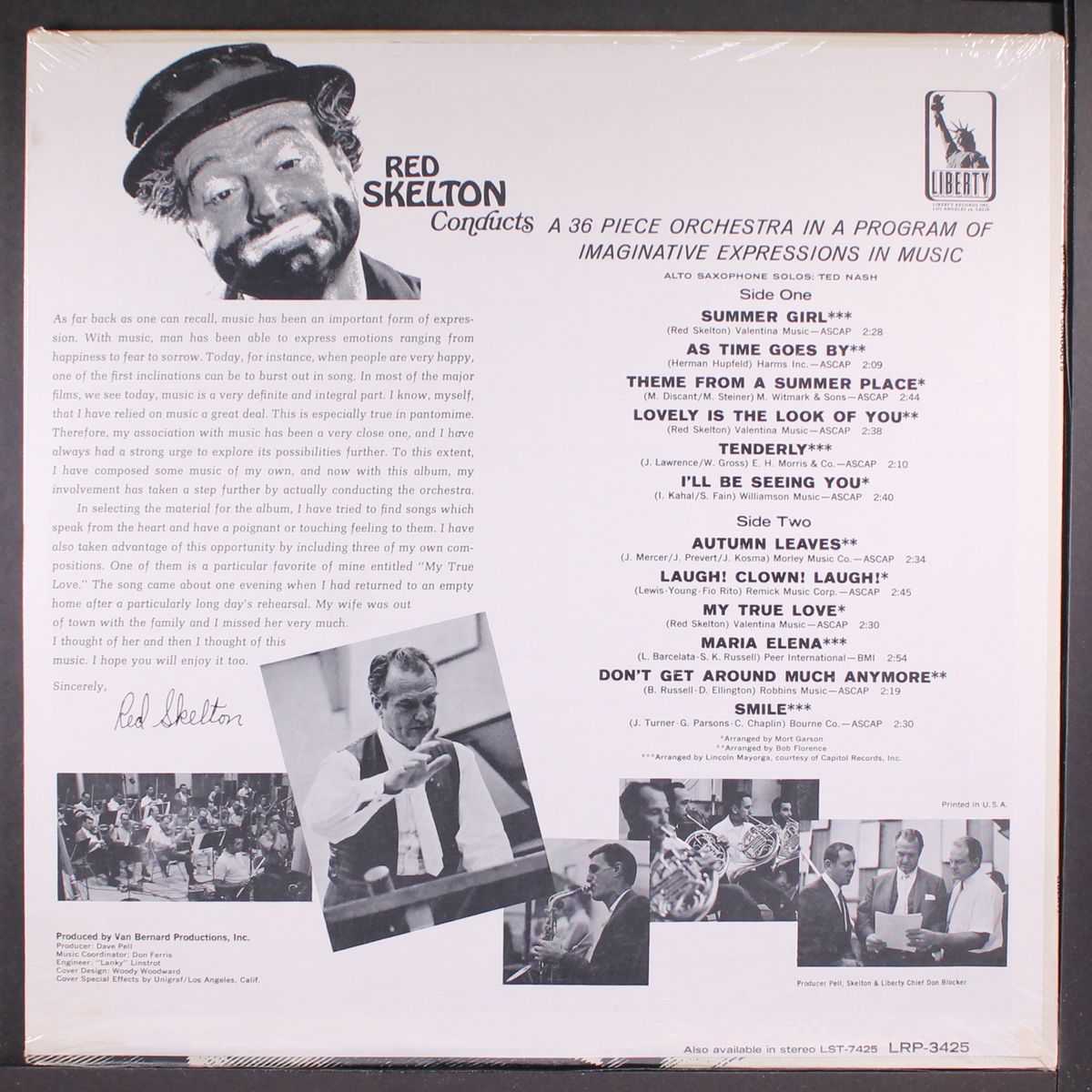 red skelton conducts by RED SKELTON