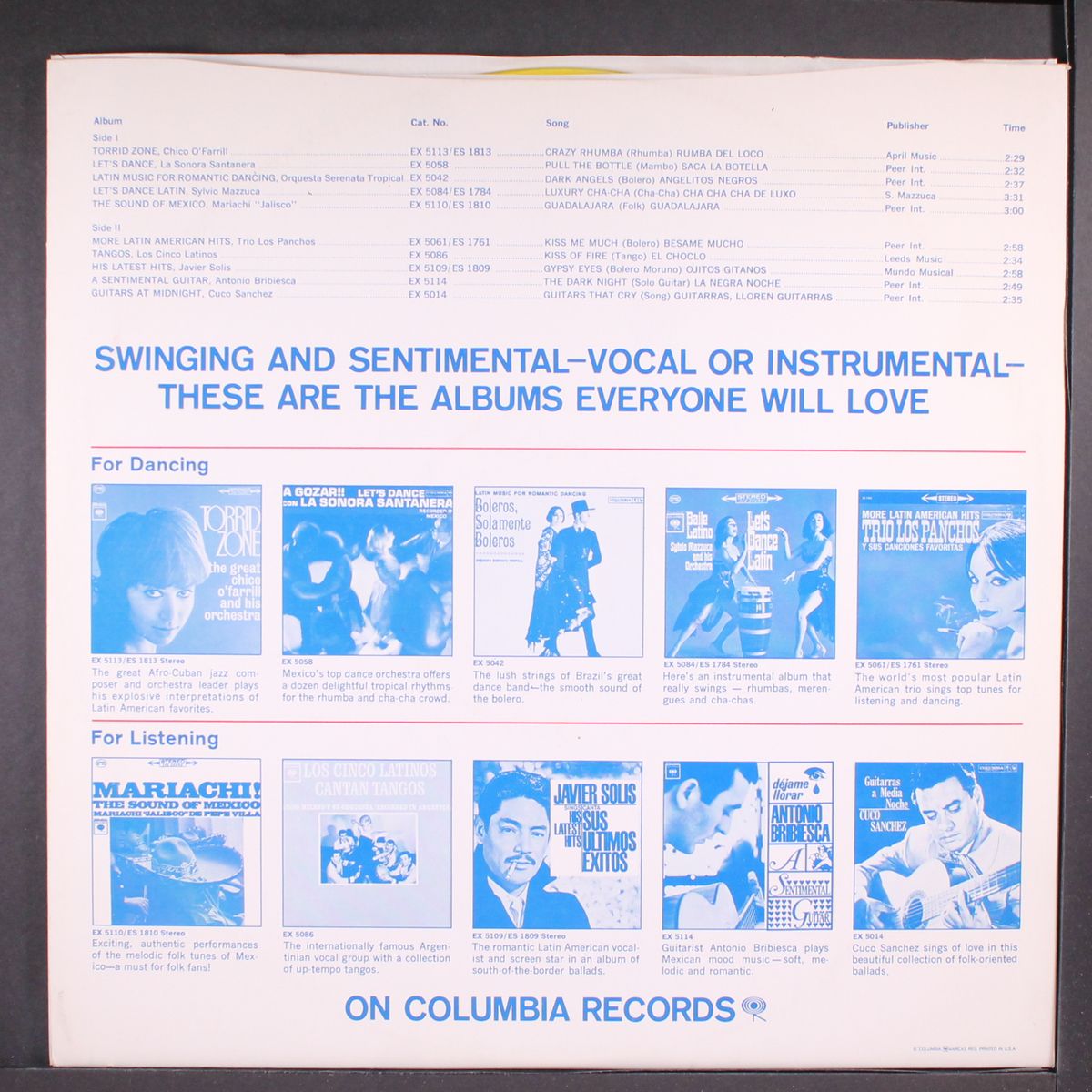 latin american catalogue vol. 1 by VARIOUS