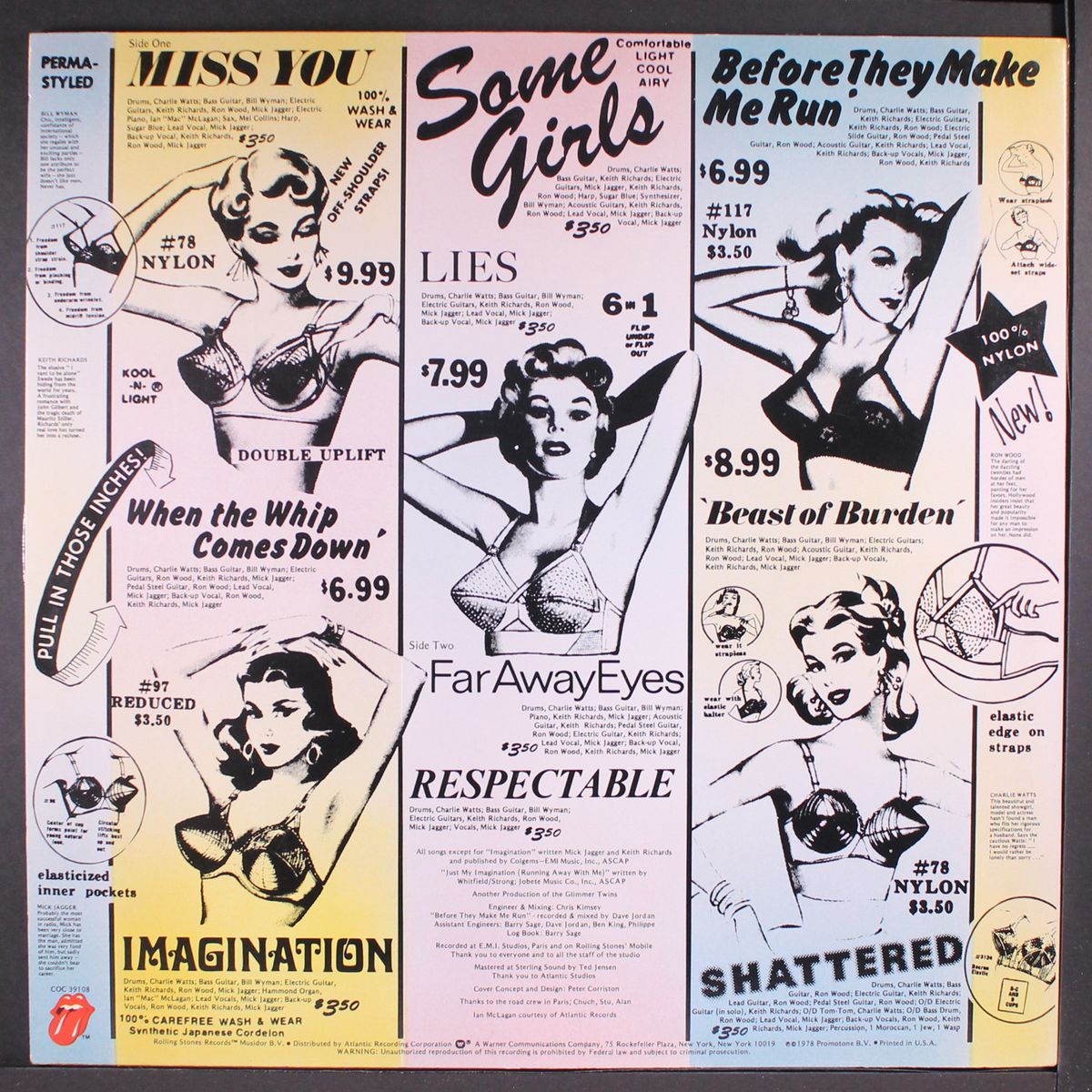 some girls by ROLLING STONES