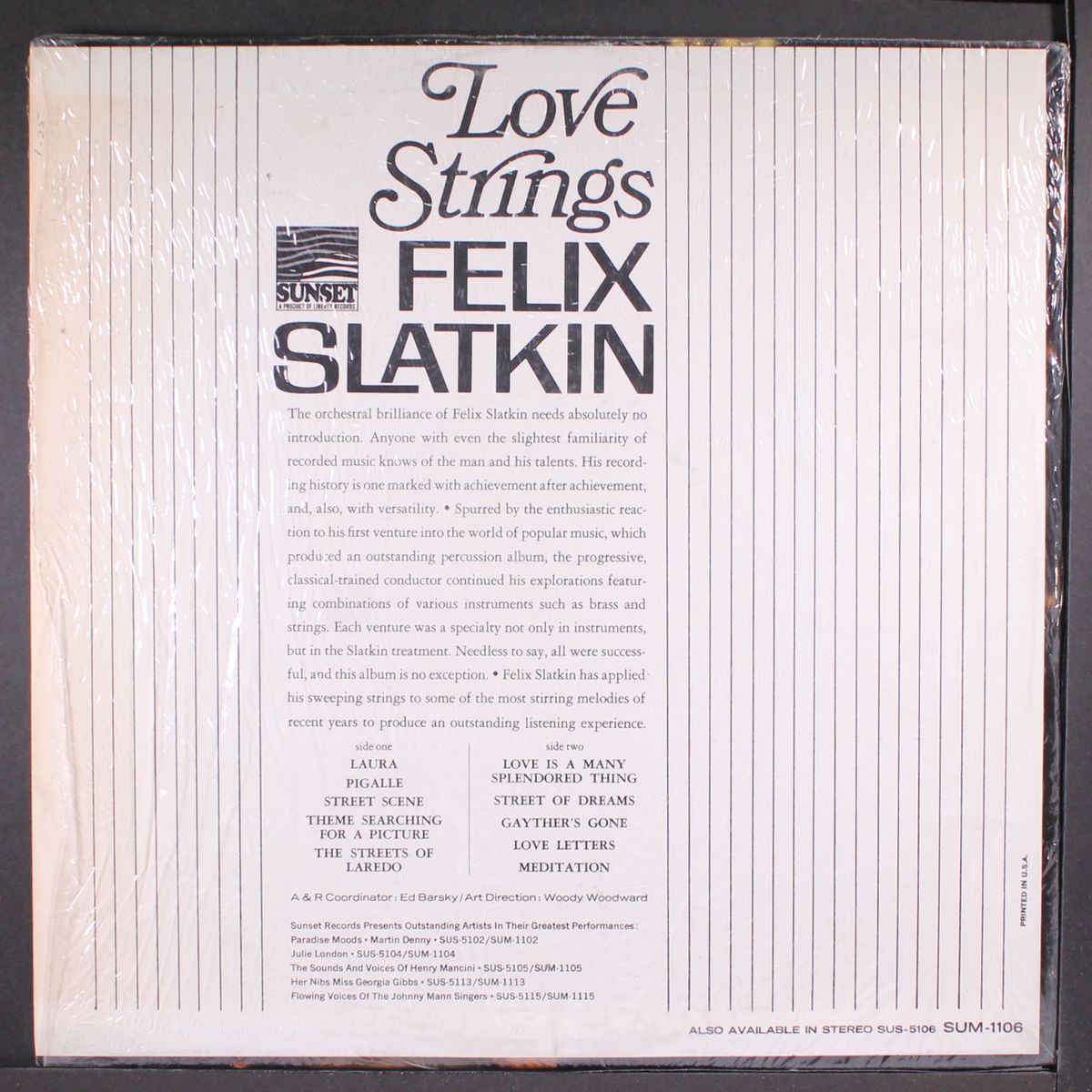 love strings by FELIX SLATKIN