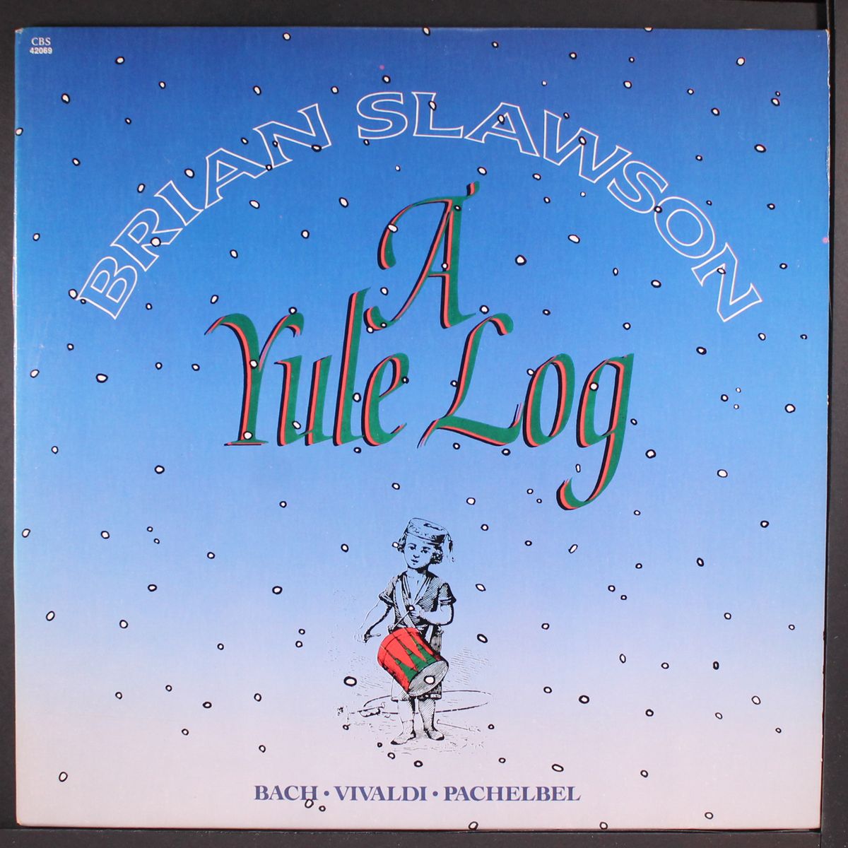 a yule log by BRIAN SLAWSON