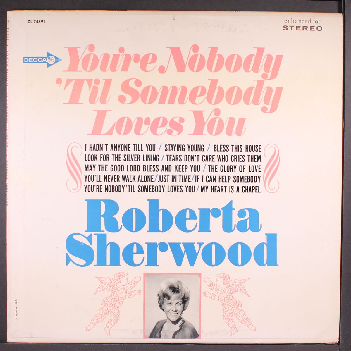you're nobody 'til somebody loves you by ROBERTA SHERWOOD