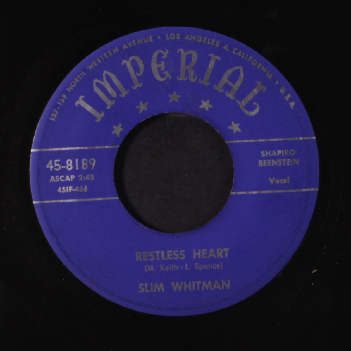 song of the old water wheel by SLIM WHITMAN