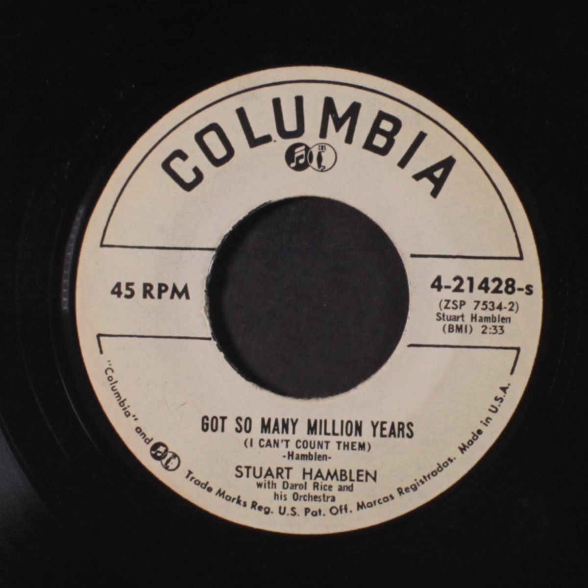 he bought my soul at calvary / got so many million years by STUART HAMBLEN