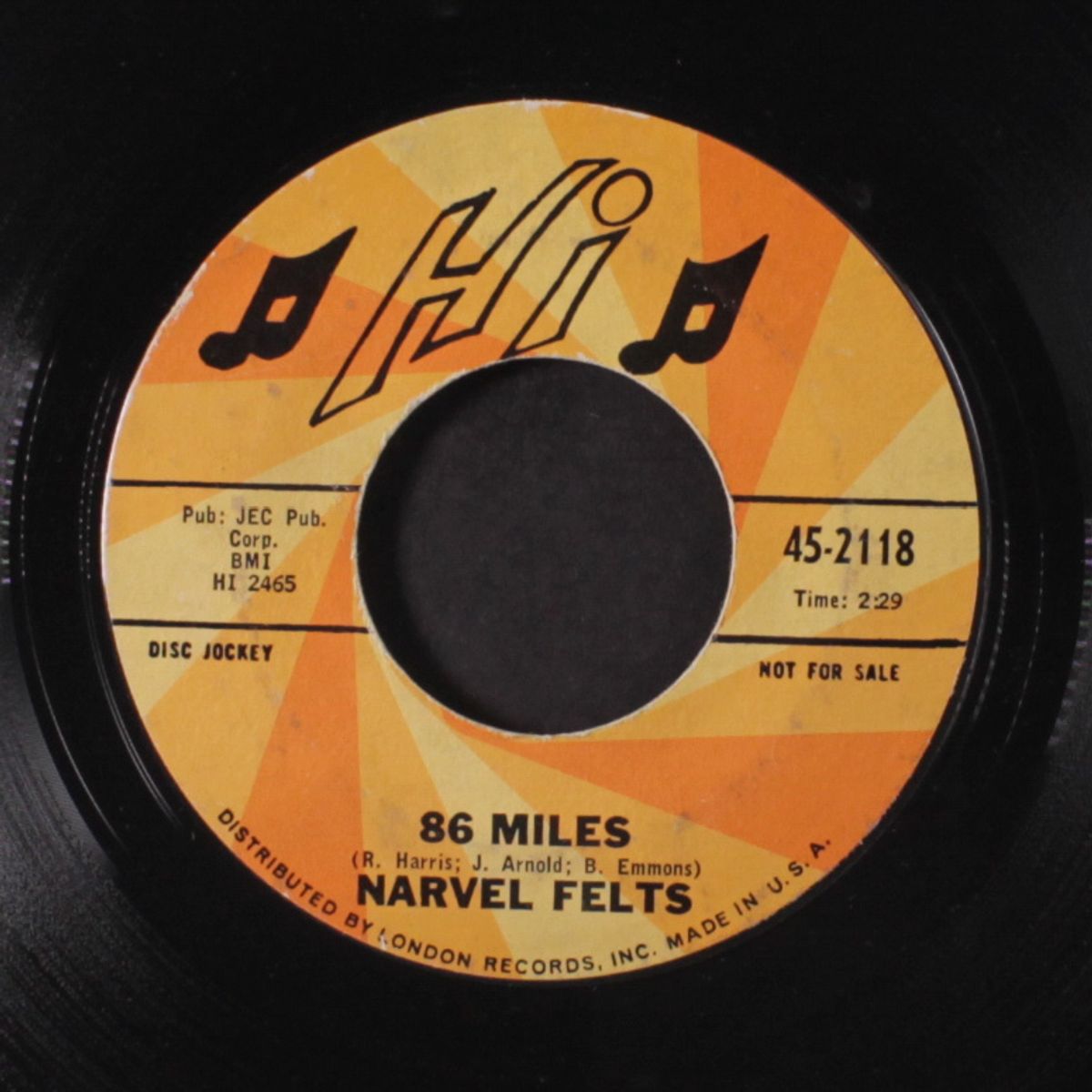 86 miles / bells by NARVEL FELTS