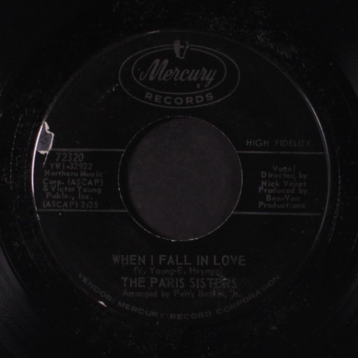 once upon a time / when i fall in love by PARIS SISTERS