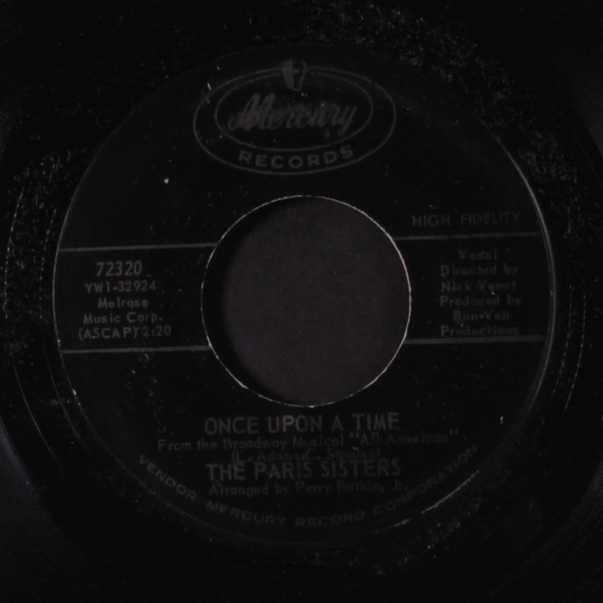 once upon a time / when i fall in love by PARIS SISTERS