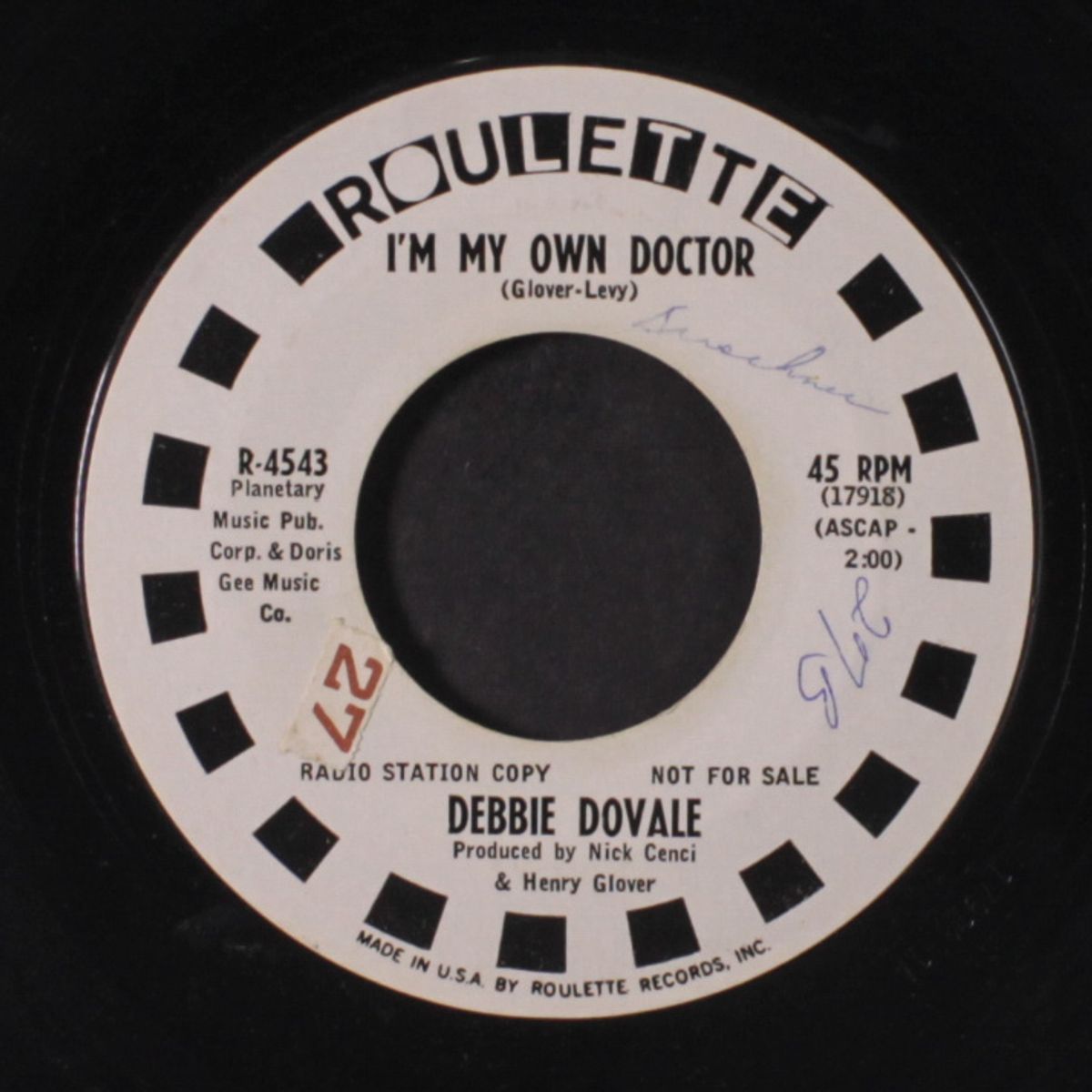 i'm my own doctor / come home by DEBBIE DOVALE