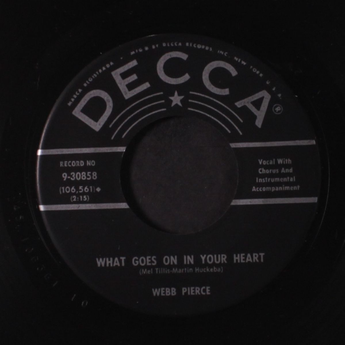 a thousand miles ago by WEBB PIERCE