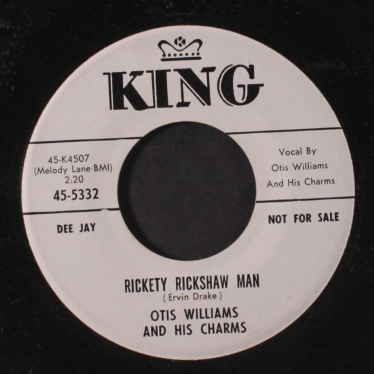 silver star / rickety rickshaw man by OTIS WILLIAMS & CHARMS