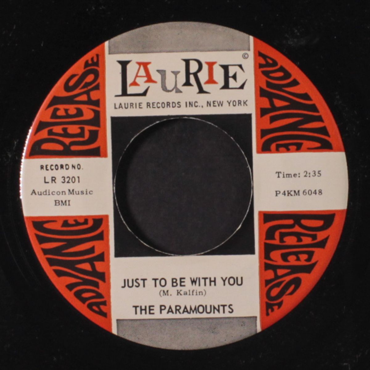 just to be with you / one more for the road by PARAMOUNTS