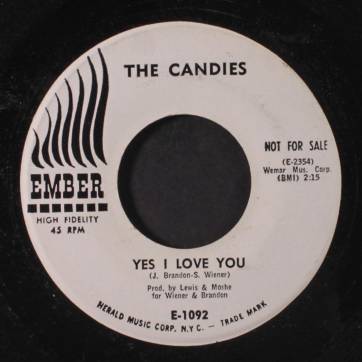 yes i love you / i'm only making it easier for you by CANDIES