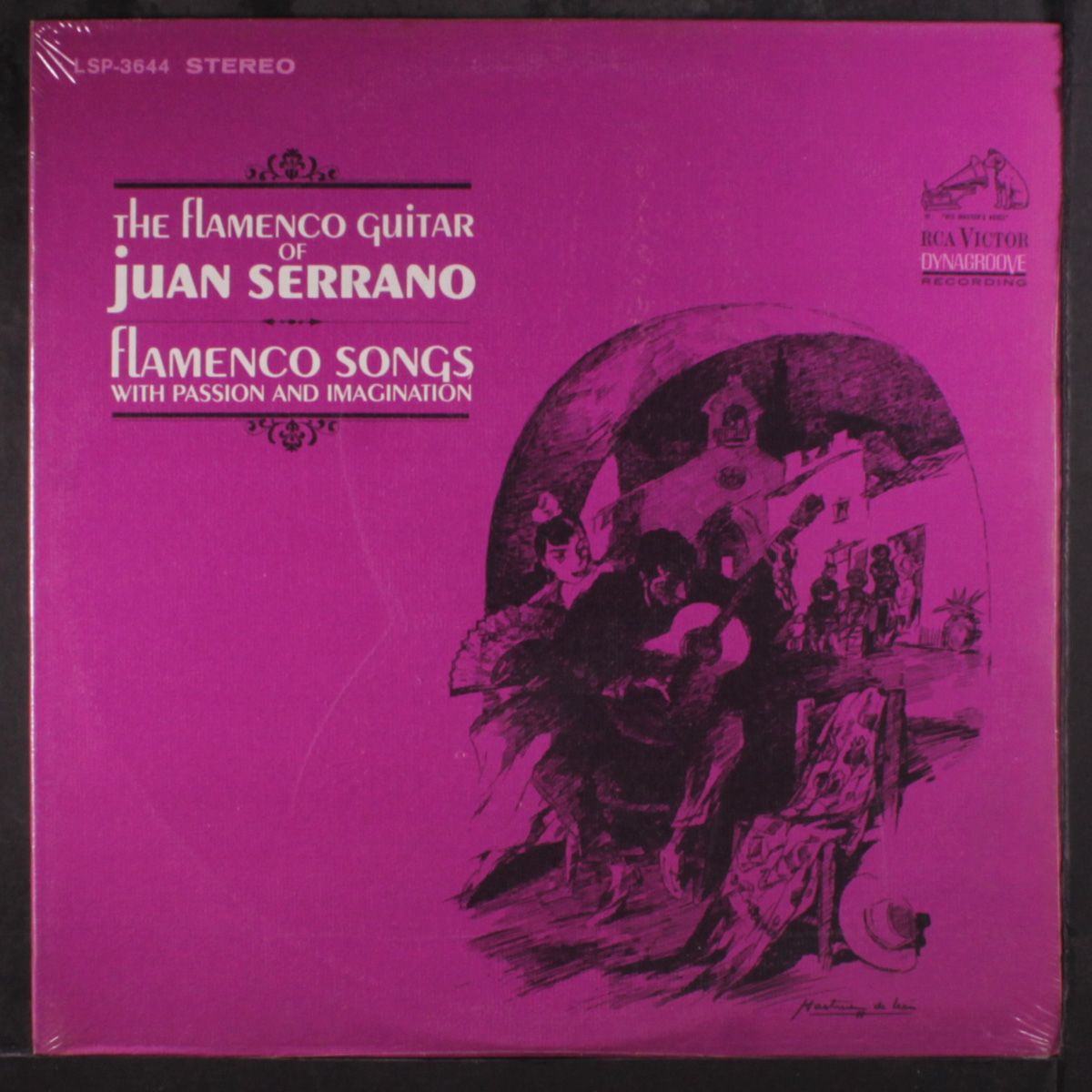 flamenco songs with passion and imagination by JUAN SERRANO