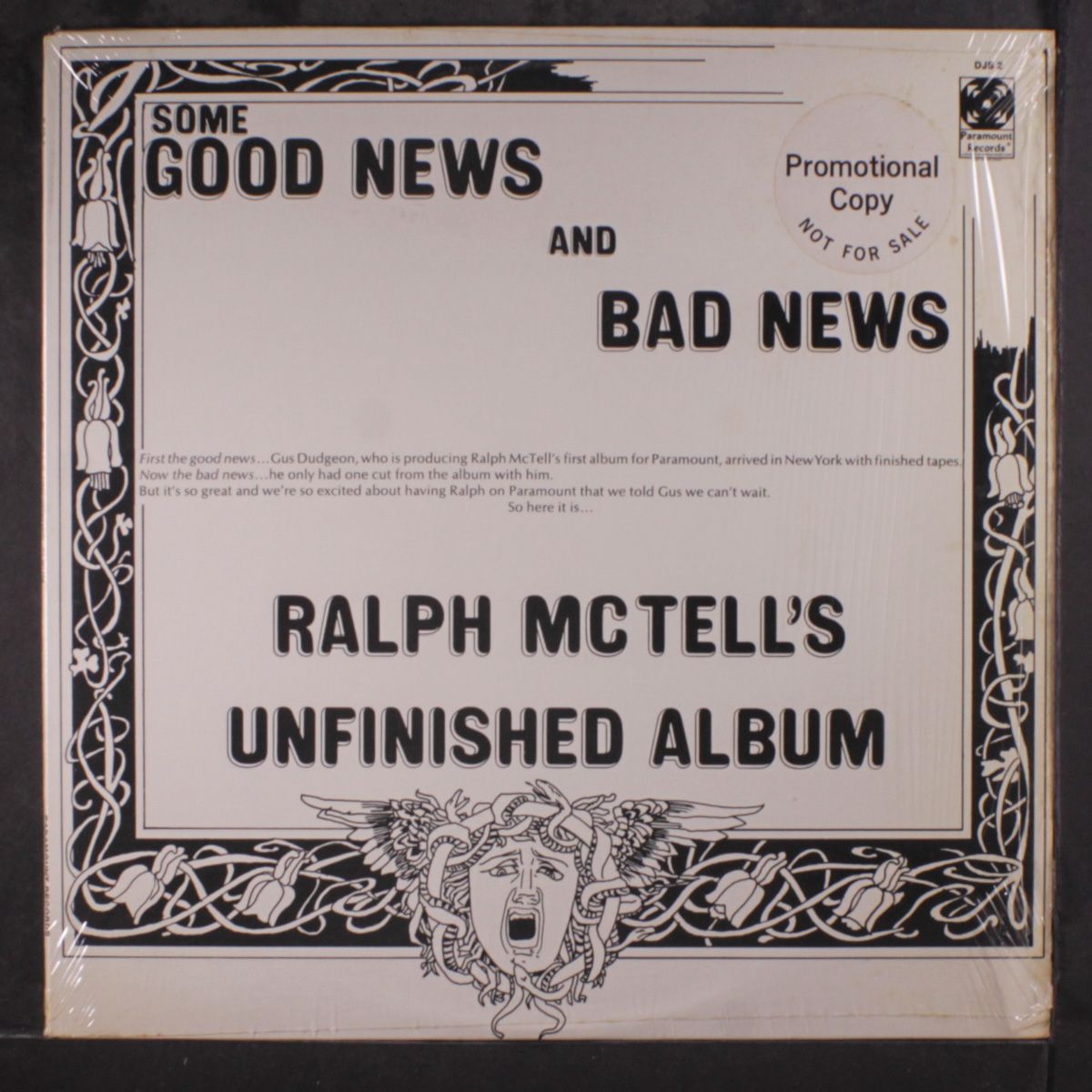 some good news and bad news by RALPH MCTELL