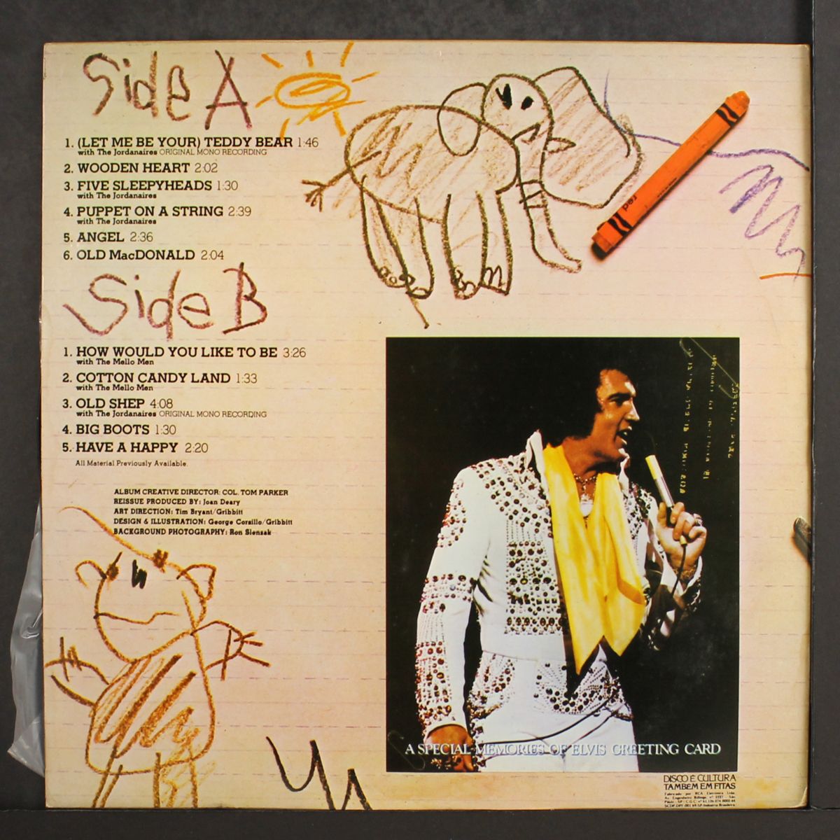 sings for children and grownups too! by ELVIS PRESLEY