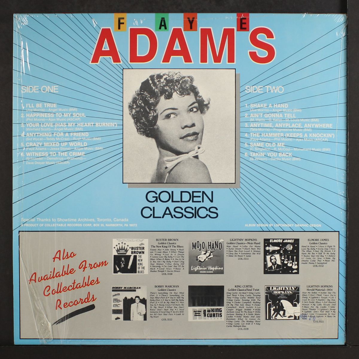 golden classics by FAYE ADAMS