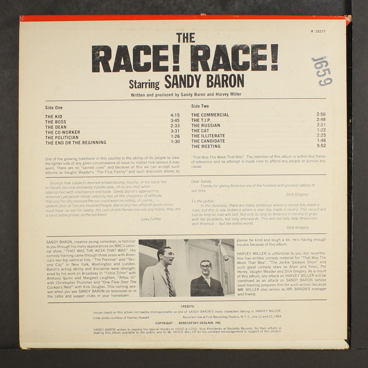 the race by SANDY BARON
