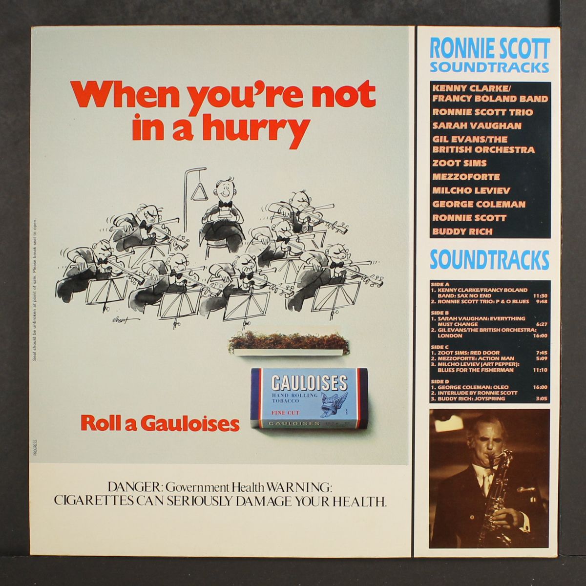 debut jazz special by RONNIE SCOTT
