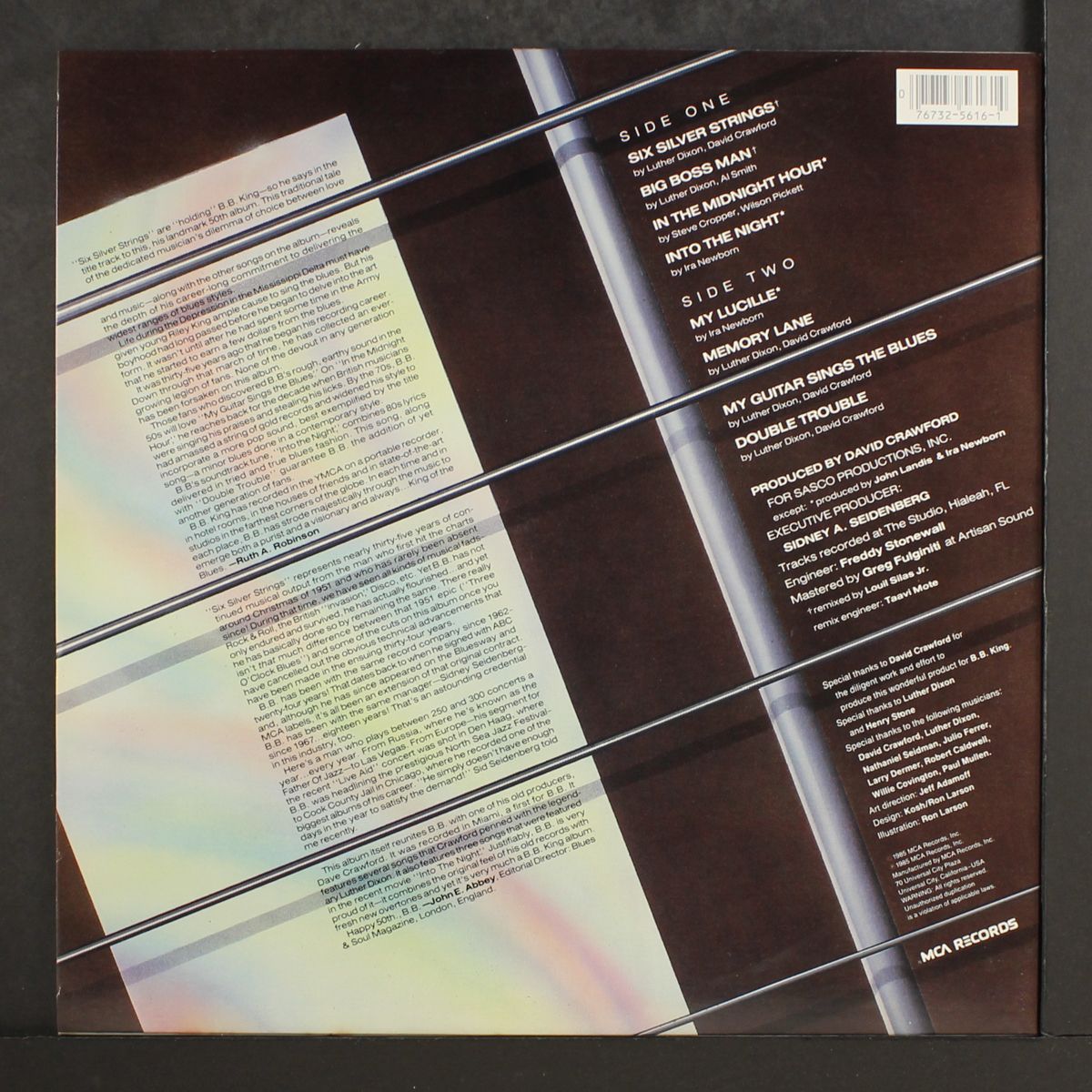 six silver strings by B.B. KING