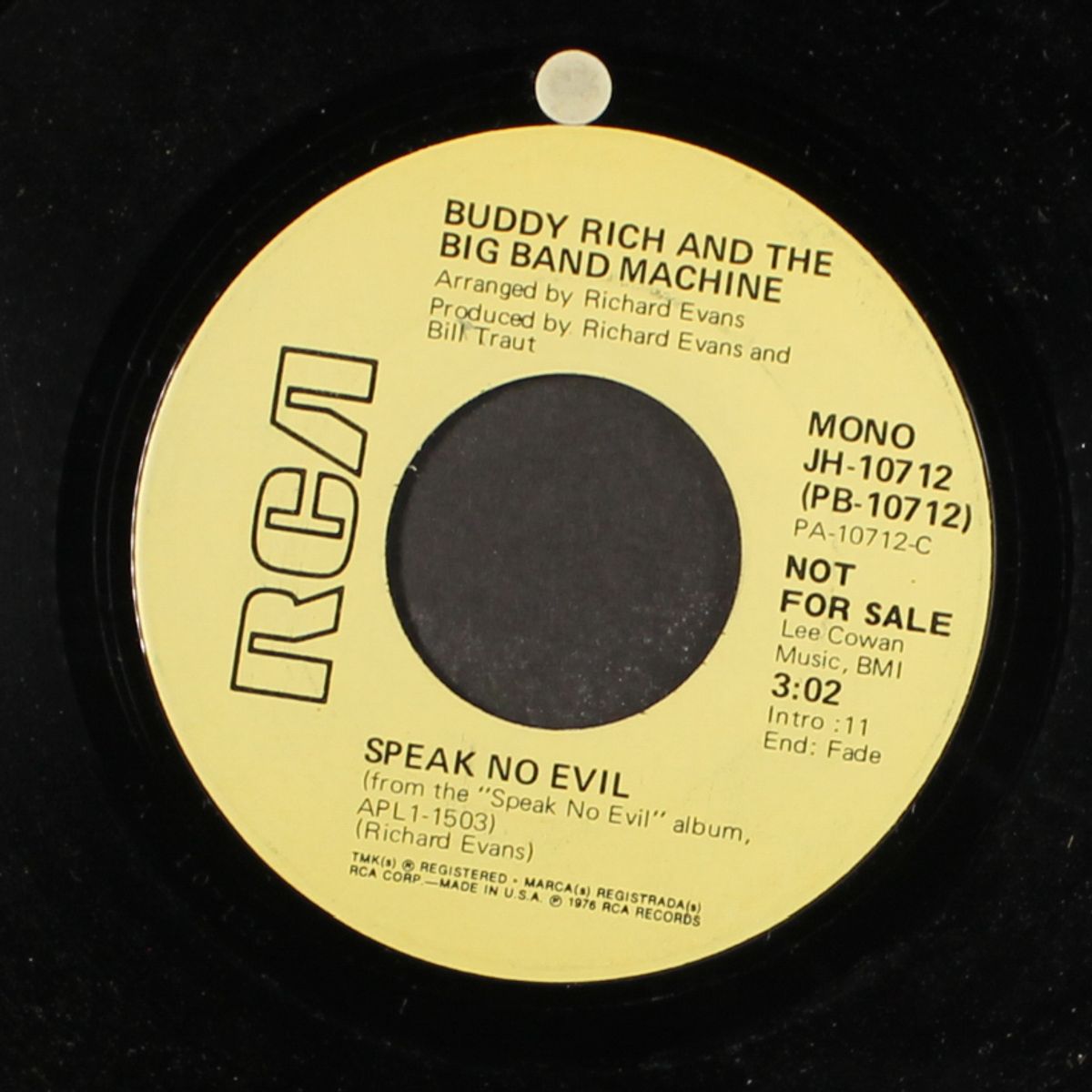 speak no evil / mono by BUDDY RICH