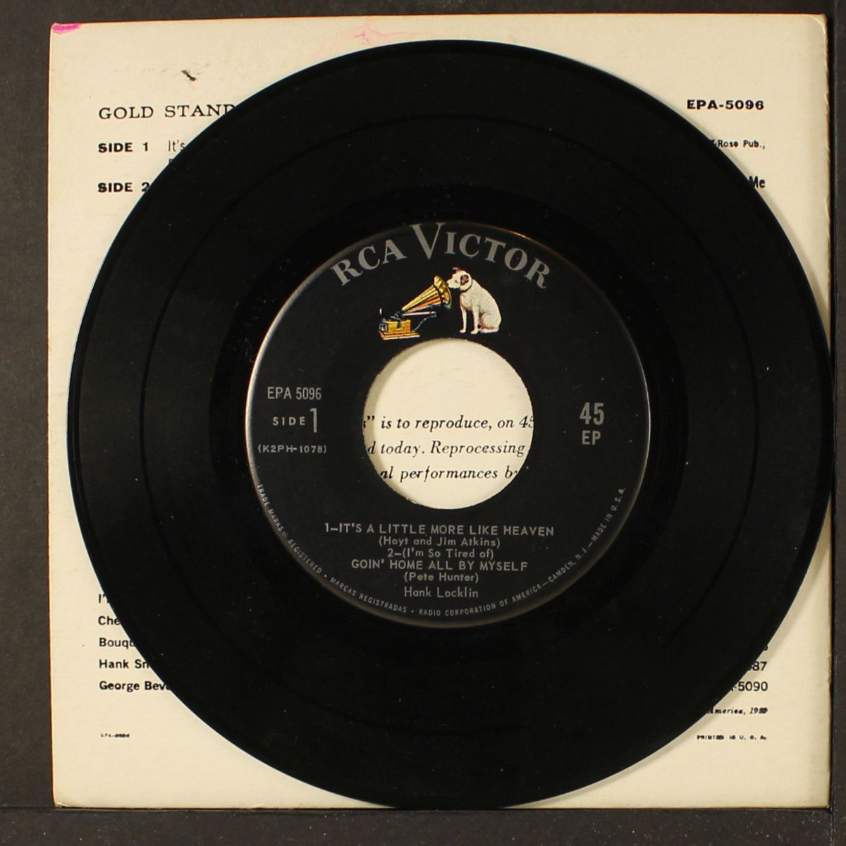 goin' home all by myself + 3 by HANK LOCKLIN