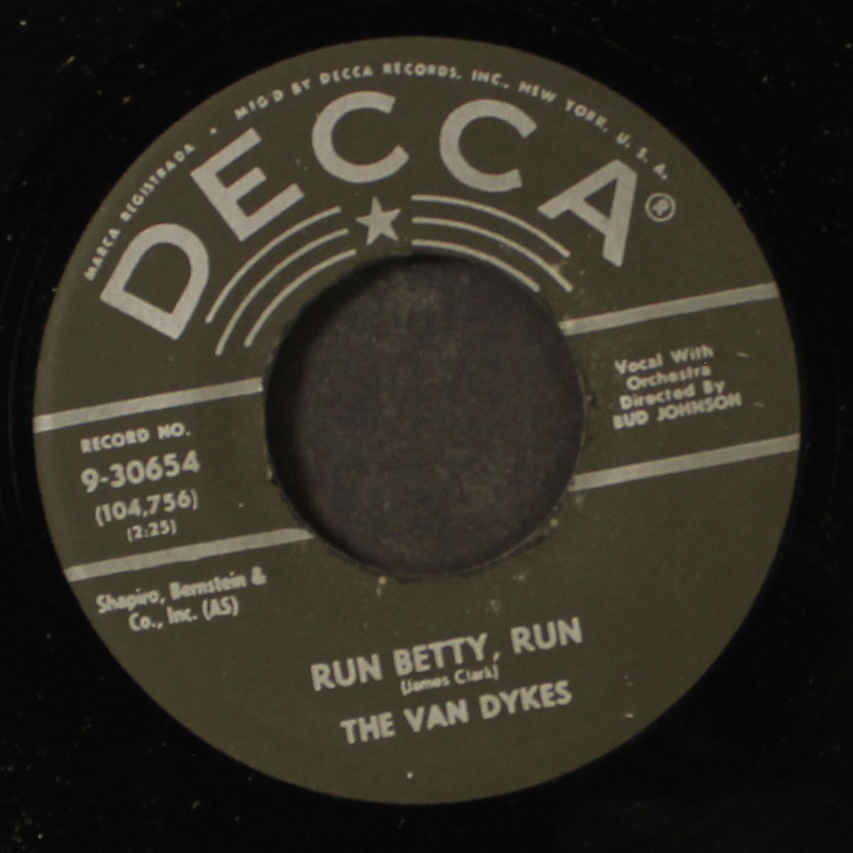run, betty, run / the fixer by VAN DYKES