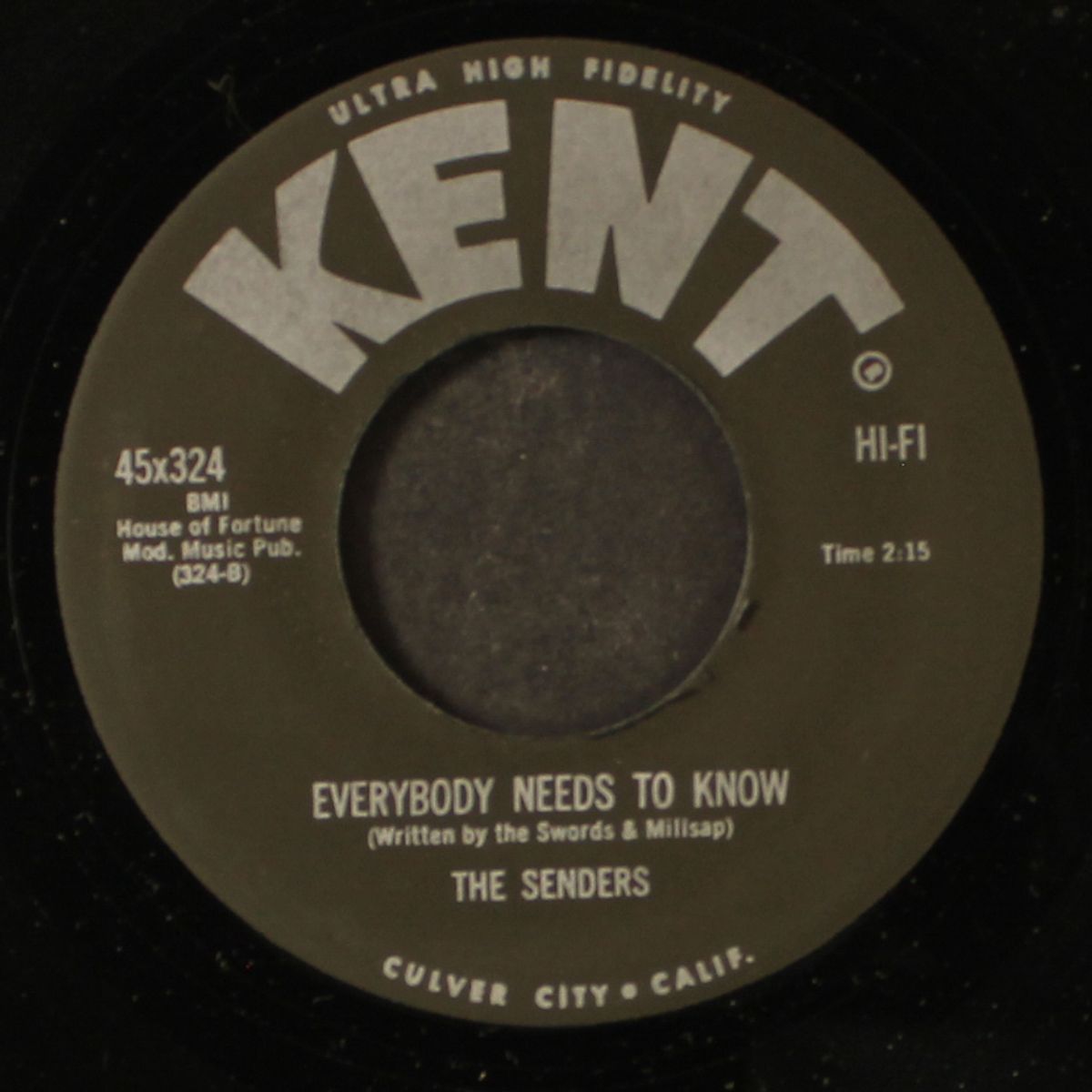 one more kiss / everybody needs to know by SENDERS