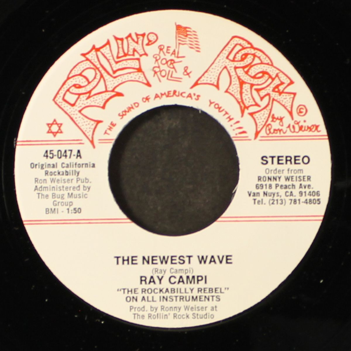 sweet woman blues / the newest wave by RAY CAMPI
