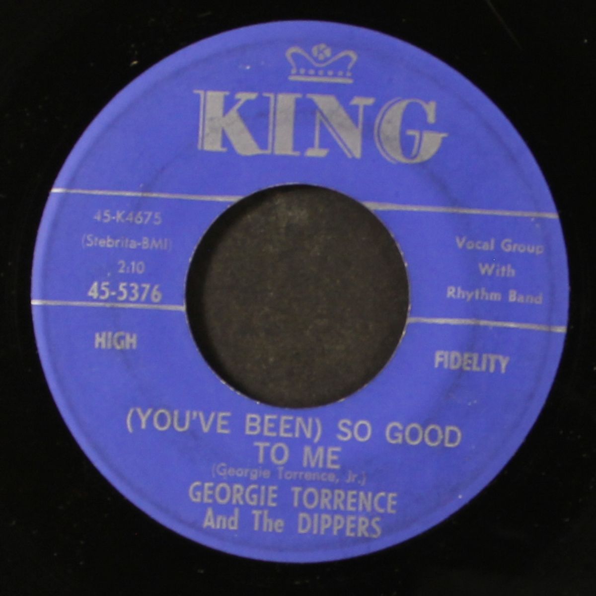 so good to me / go away by GEORGE TORRENCE & DIPPERS