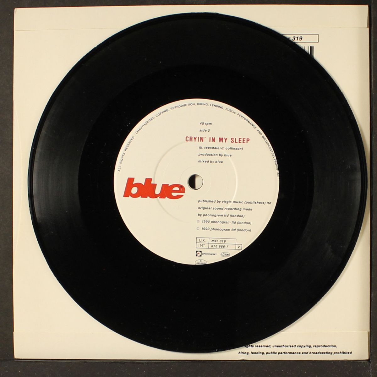 heaven knows / cryin' in my sleep by BLUE