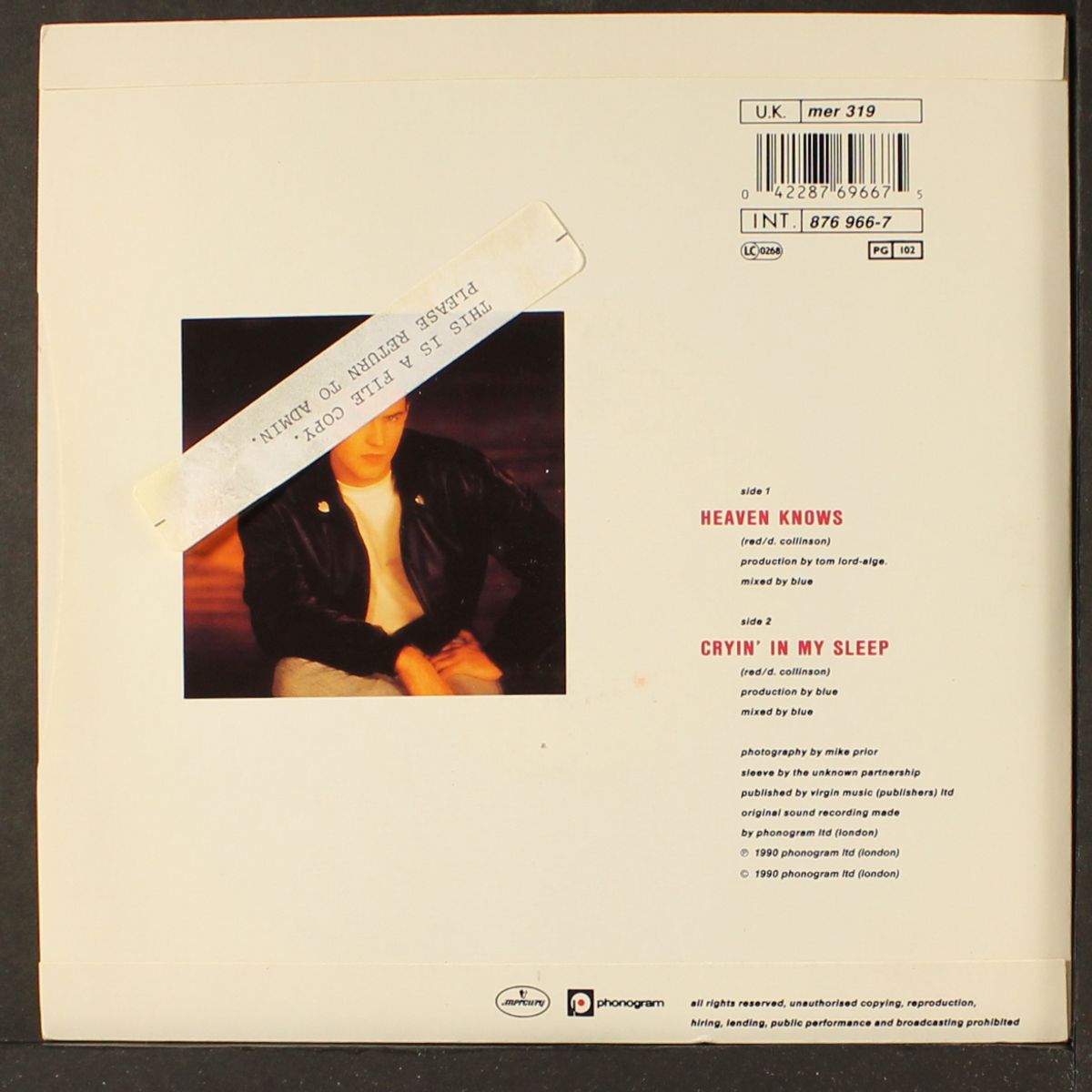 heaven knows / cryin' in my sleep by BLUE
