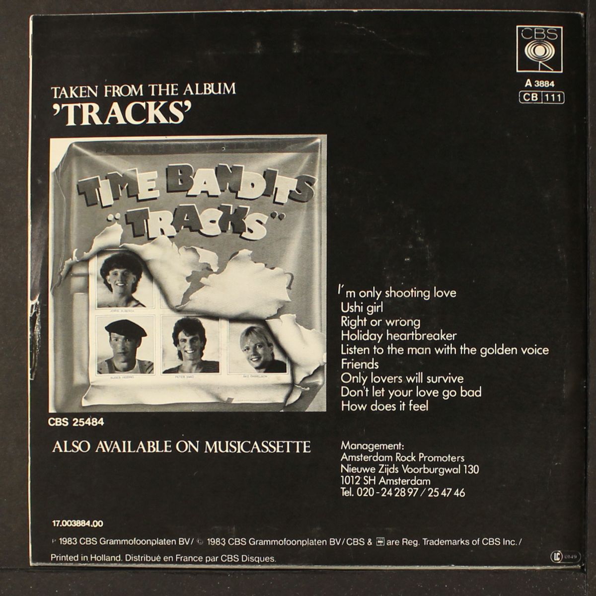 how does it feel / don't let your love go bad by TIME BANDITS