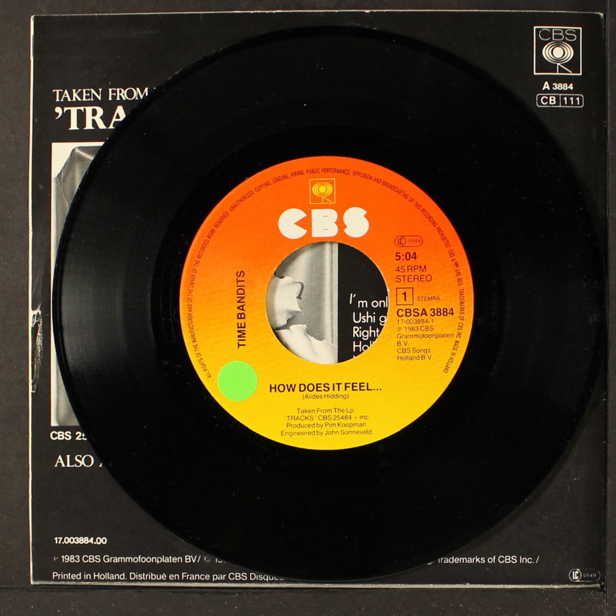 how does it feel / don't let your love go bad by TIME BANDITS