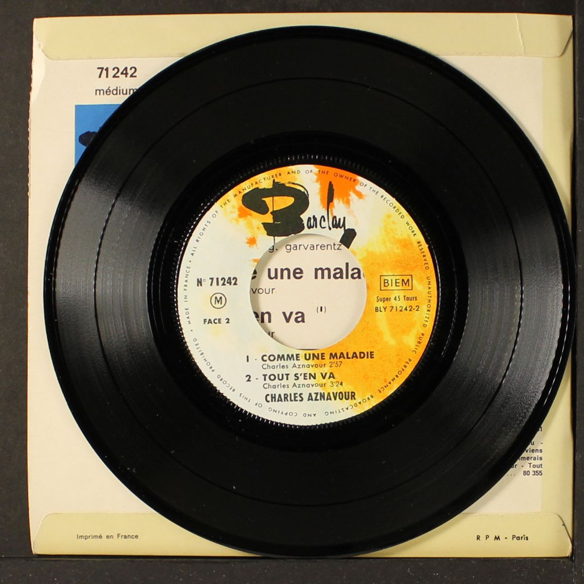 le cabotin + 2 by CHARLES AZNAVOUR