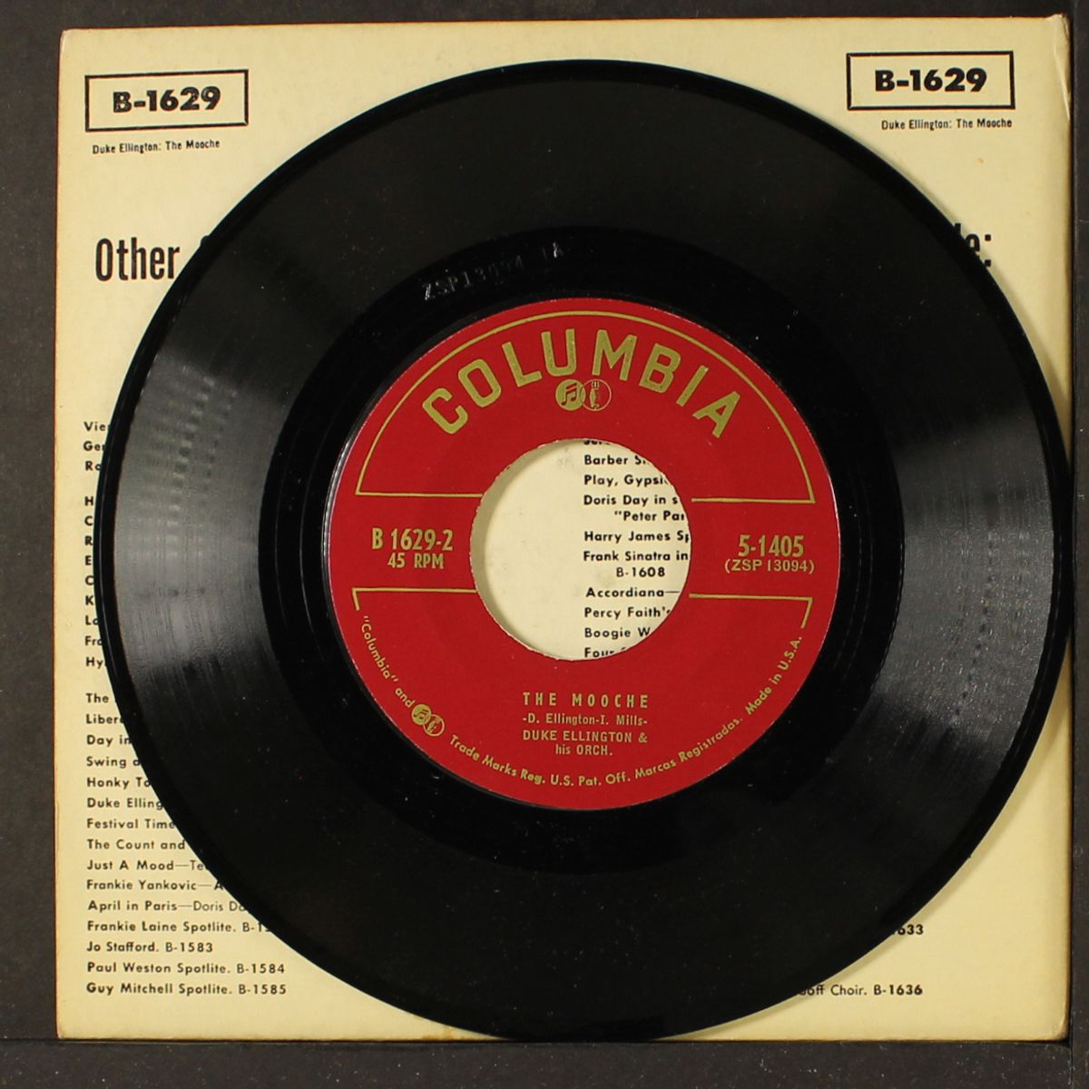 skin deep / the mooche by DUKE ELLINGTON