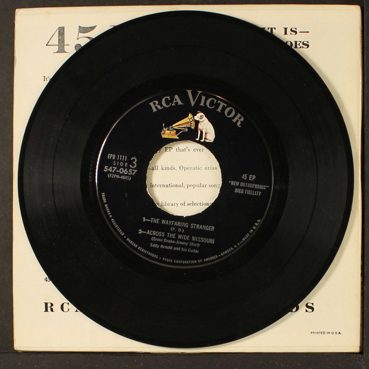 wanderin' by EDDY ARNOLD