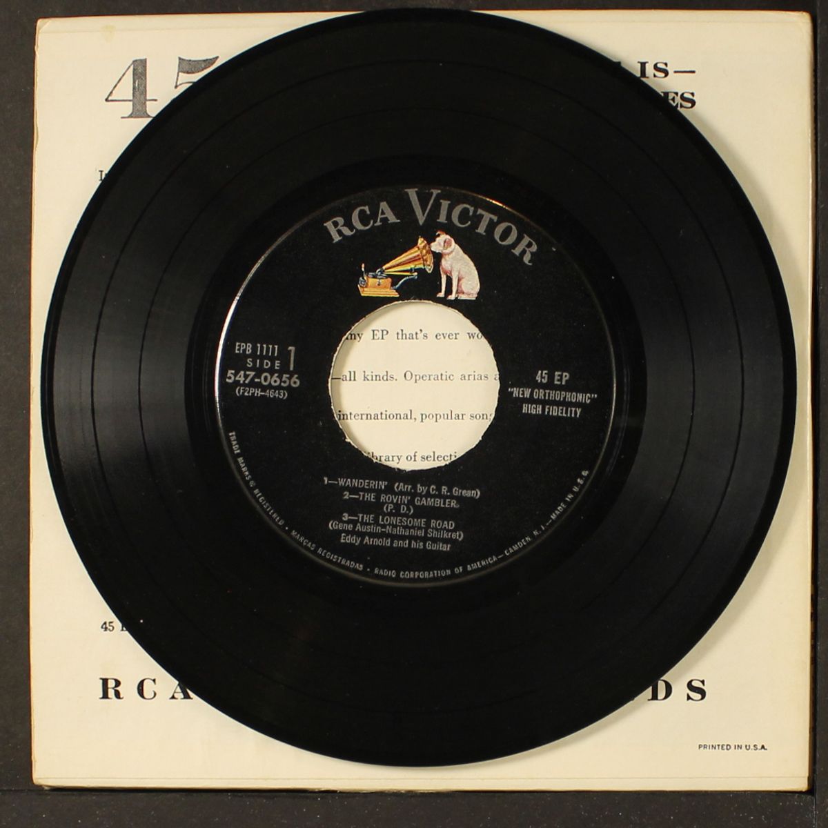 wanderin' by EDDY ARNOLD