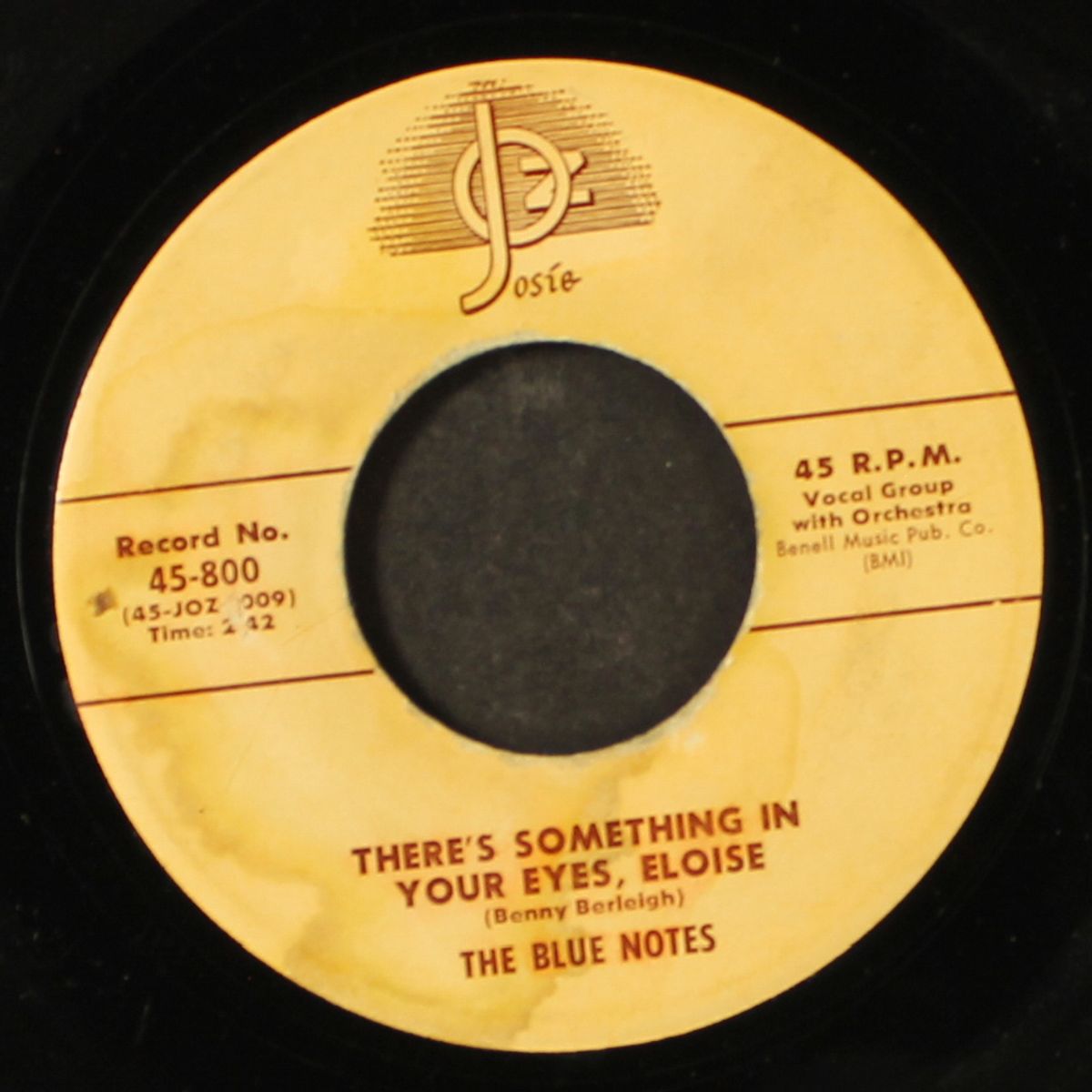 if you love me / there's something in your eyes, eloise by BLUE NOTES