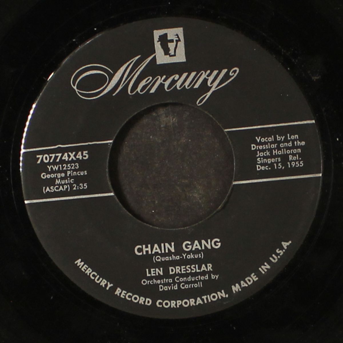 chain gang / these hands by LEN DRESSLAR