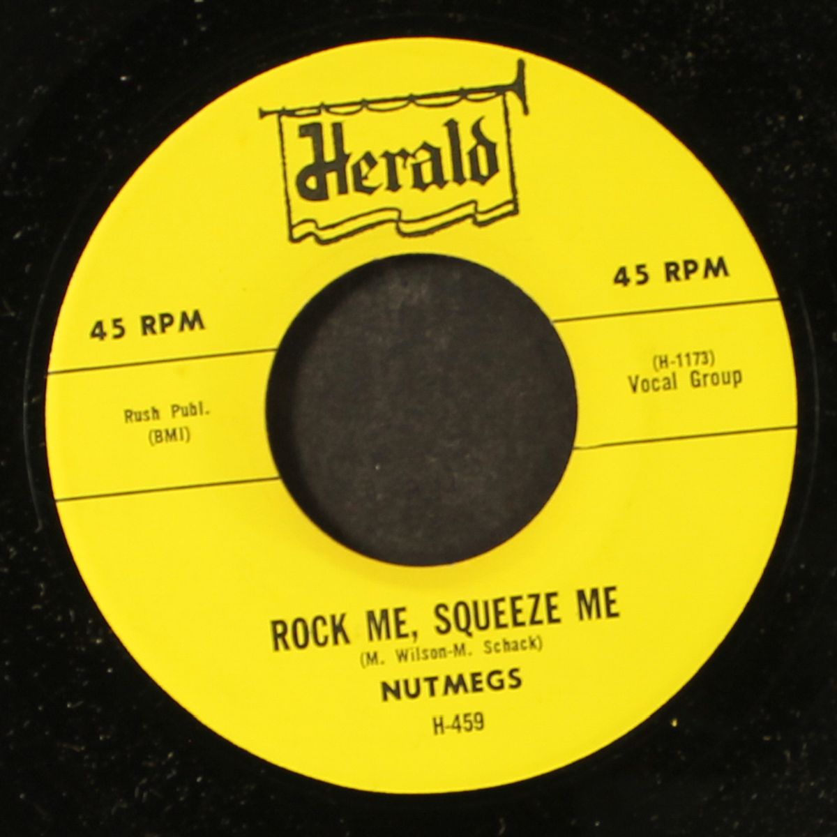 ship of love / rock me, squeeze me by NUTMEGS