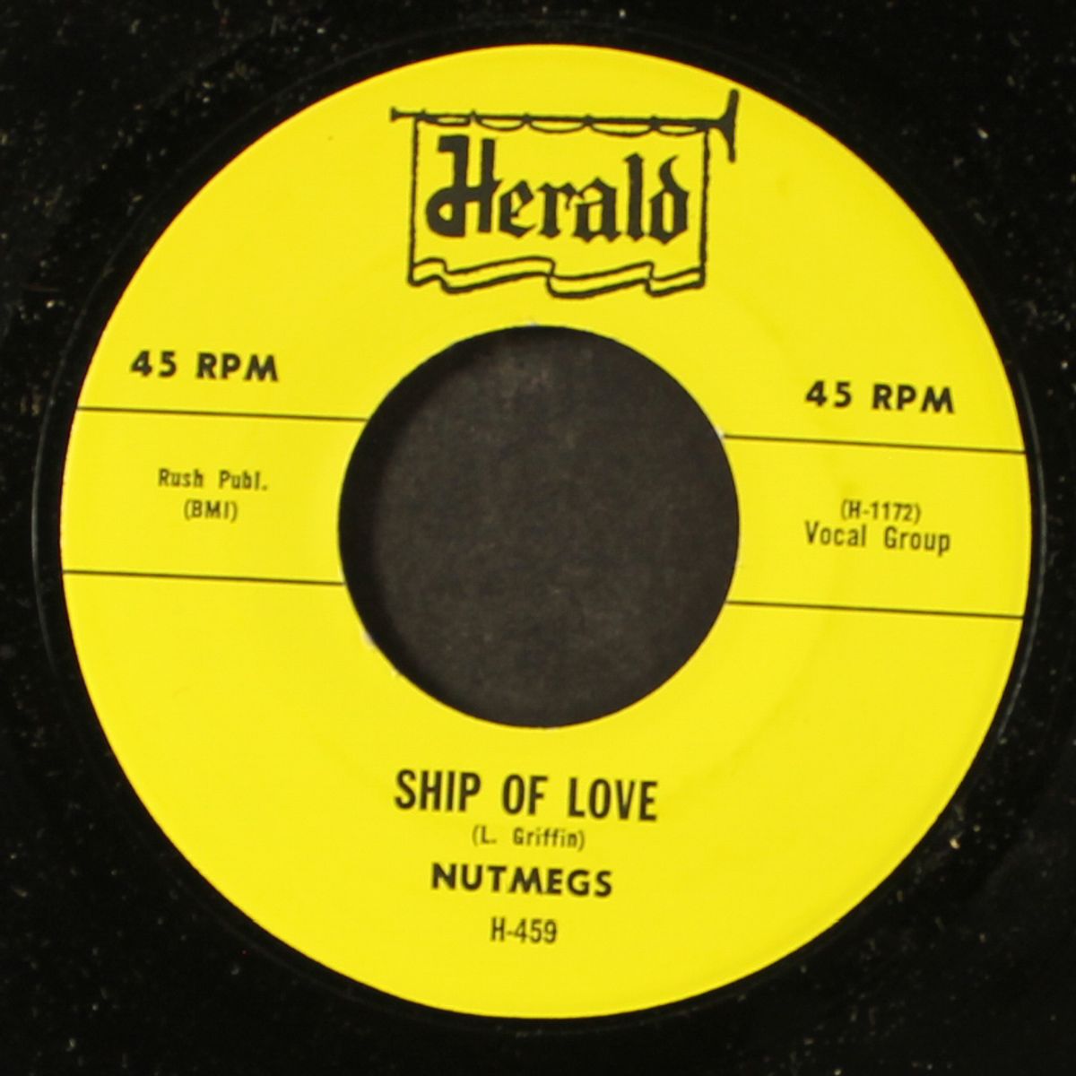 ship of love / rock me, squeeze me by NUTMEGS