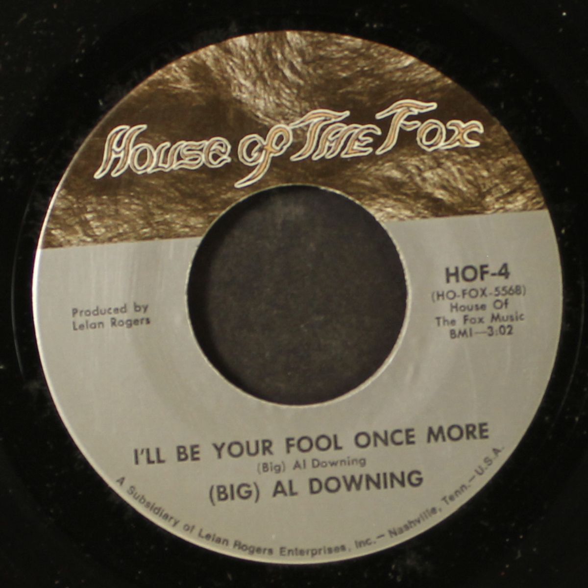 i'll be your fool once more / gimme good loving by BIG AL DOWNING